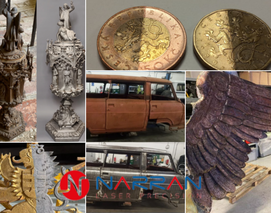 Restaurování laserem