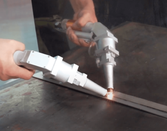 Handheld laser welding