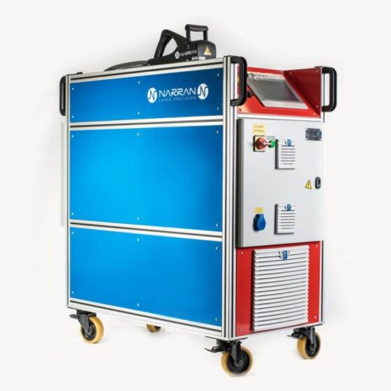 Narran ROD first generation pulsed fiber cleaning laser