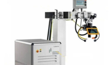 Automatic fiber laser welding unit