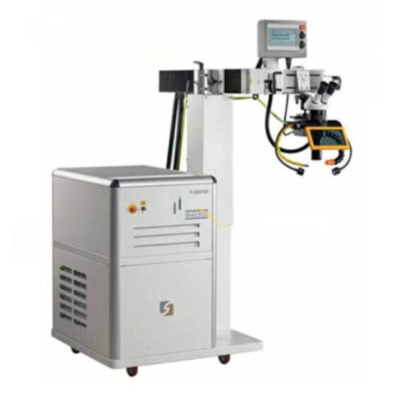 Automatic fiber laser welding unit