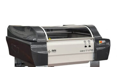 flatbed plotter CO2 laser system for medium format cutting