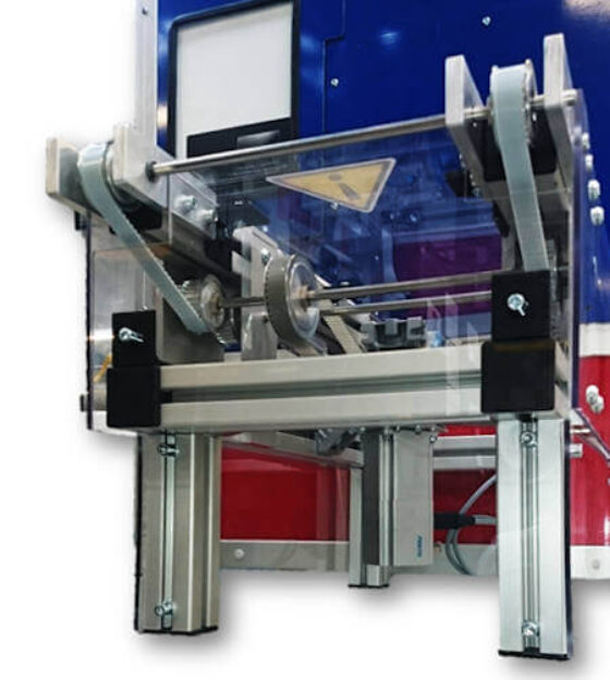 Fiber laser marking and engraving station Narran Veles