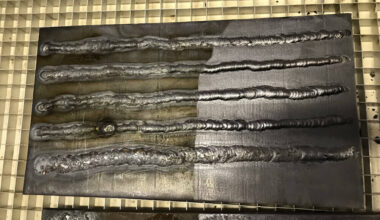 Fiber pulsed laser cleaned stainless weld