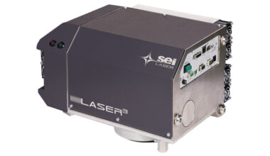 Compact marking and engraving laser for integration into the production line