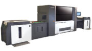 Fiber laser for creasing and die cutting in the graphic arts sector.