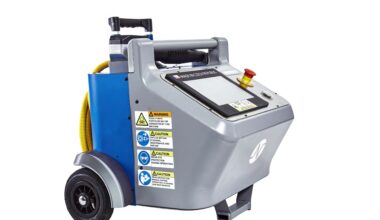 Laser cleaning system