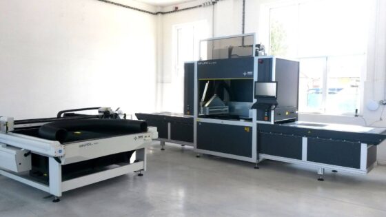 BLU panel production laser