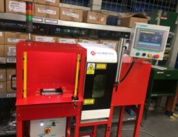 Laser system for metal plated layer removal