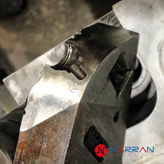 Injection mould pulsed laser cleaning