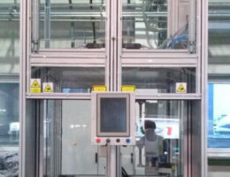 Integrated laser cutting cell