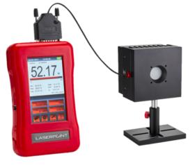 Laser power measuring