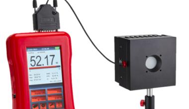 Laser power measuring