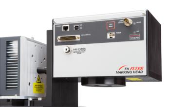 CO2 scanning laser head for marking Synrad FH Flyer
