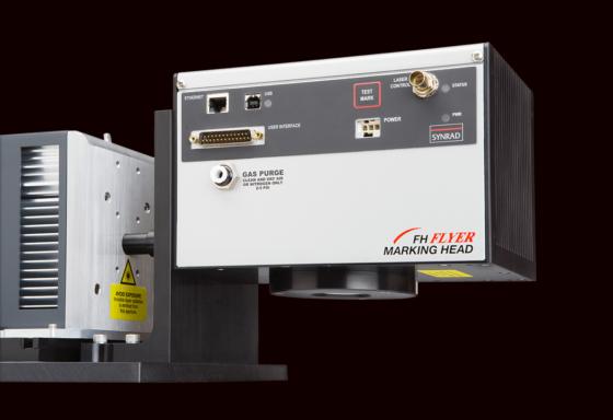 CO2 scanning laser head for marking Synrad FH Flyer