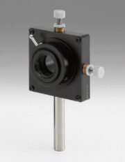 Three and five axis lens holders