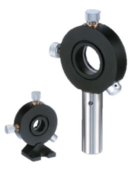 Two-axis lens holders