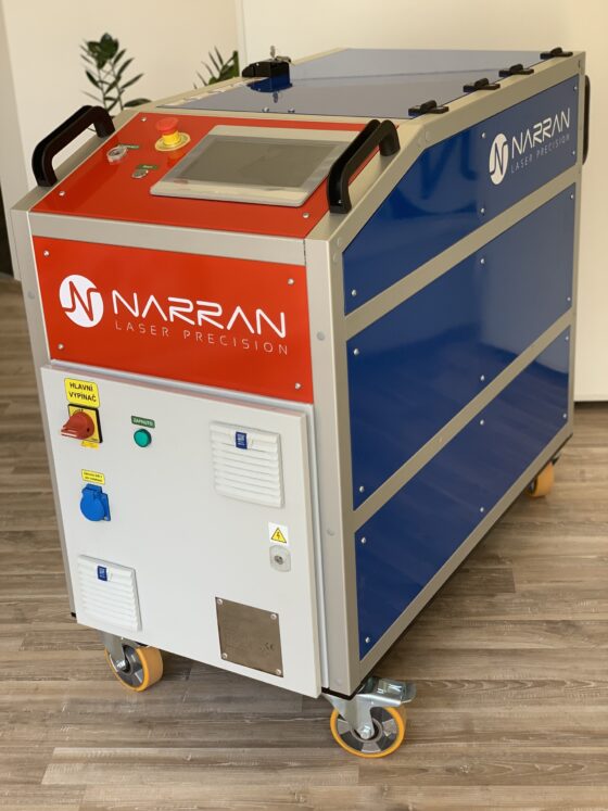 Mobile laser cleaning system Narran ROD
