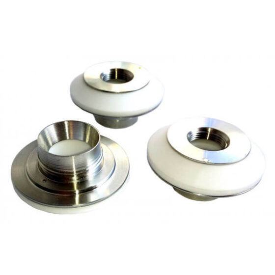 Ceramic insulating nozzle holders