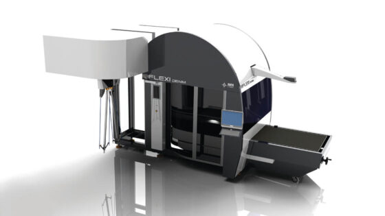 Laser for denim and fabric garments finishing