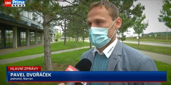 Pavel Dvoracek CNN Prima news