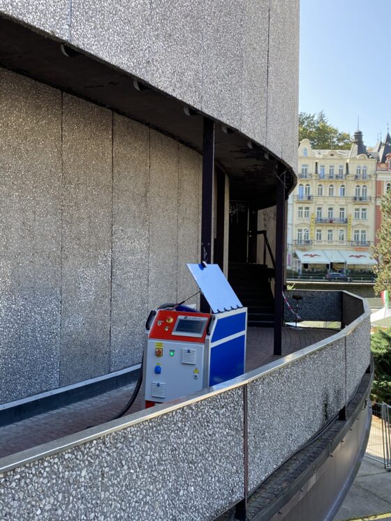 Laserové čištění hotelu thermal