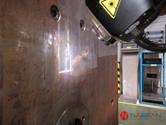 Laserové čištění PUR forem