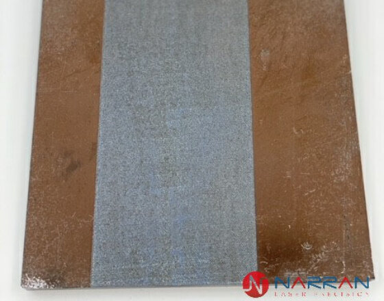 Robotic rust laser cleaning