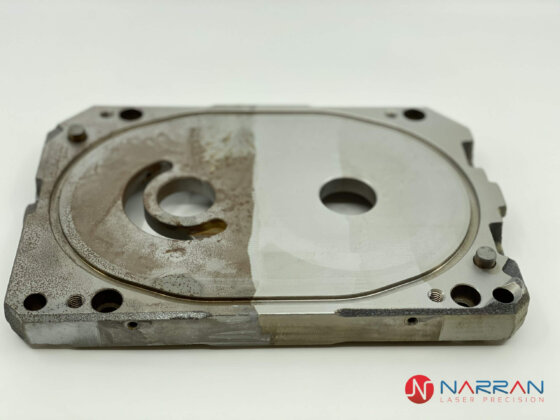 Fiber laser cleaning