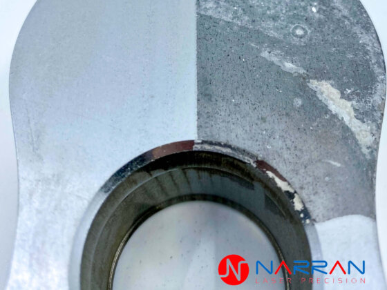 Stainless steel pulsed laser decoating