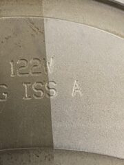 Laser cleaning of powder coat