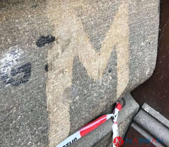 Laser cleaning granite