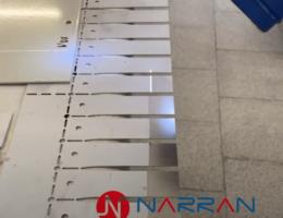 Laser decoating stainless steel