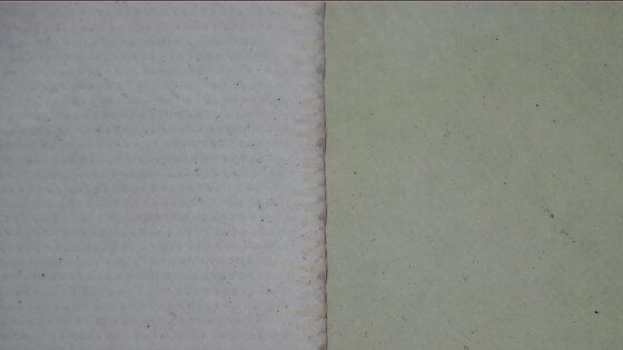 Laser cleaning glass