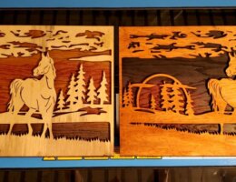 Laserem řezaný obraz