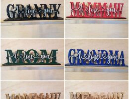 Laserové řezání dekorací