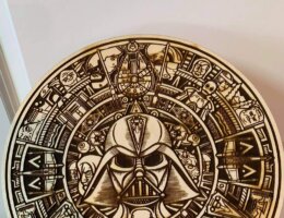 Laserové gravírování dřeva