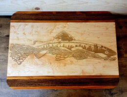 Gravírování dřeva laserem