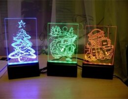 Řezání akrylátů CO2 lasery