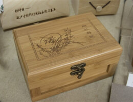 Laserová gravírka na bambus