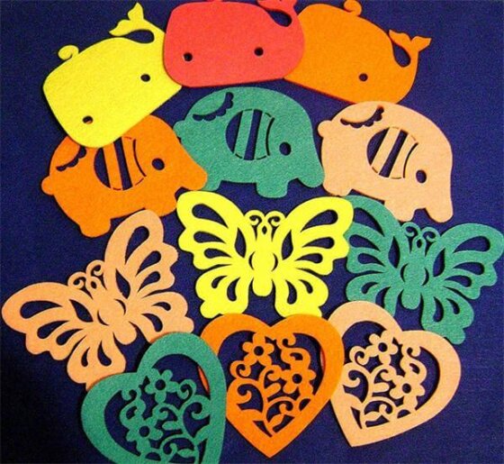 Řezání pěny laserem