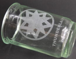 Gravírování skla laserem