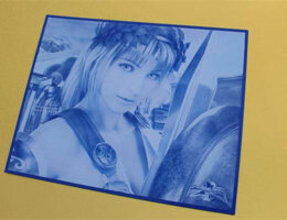 Laserové gravírování fotek