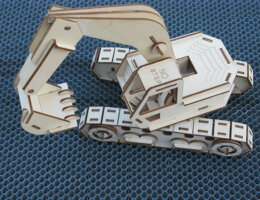 Řezání překližky laserem