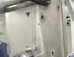 Reflective surface laser cleaning