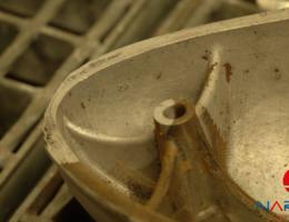 The change in dirt removal from the original state is obvious at a glance