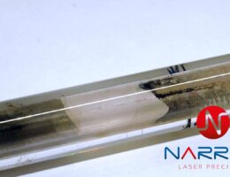 Innovative laser cleaning equipment for flawless glass tube maintenance