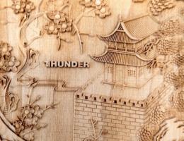 Laserovové řezání a gravírování dřeva