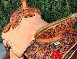 Leather laser engraving