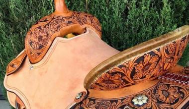 Leather laser engraving